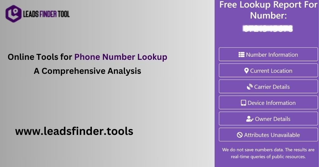 Phone Number Lookup