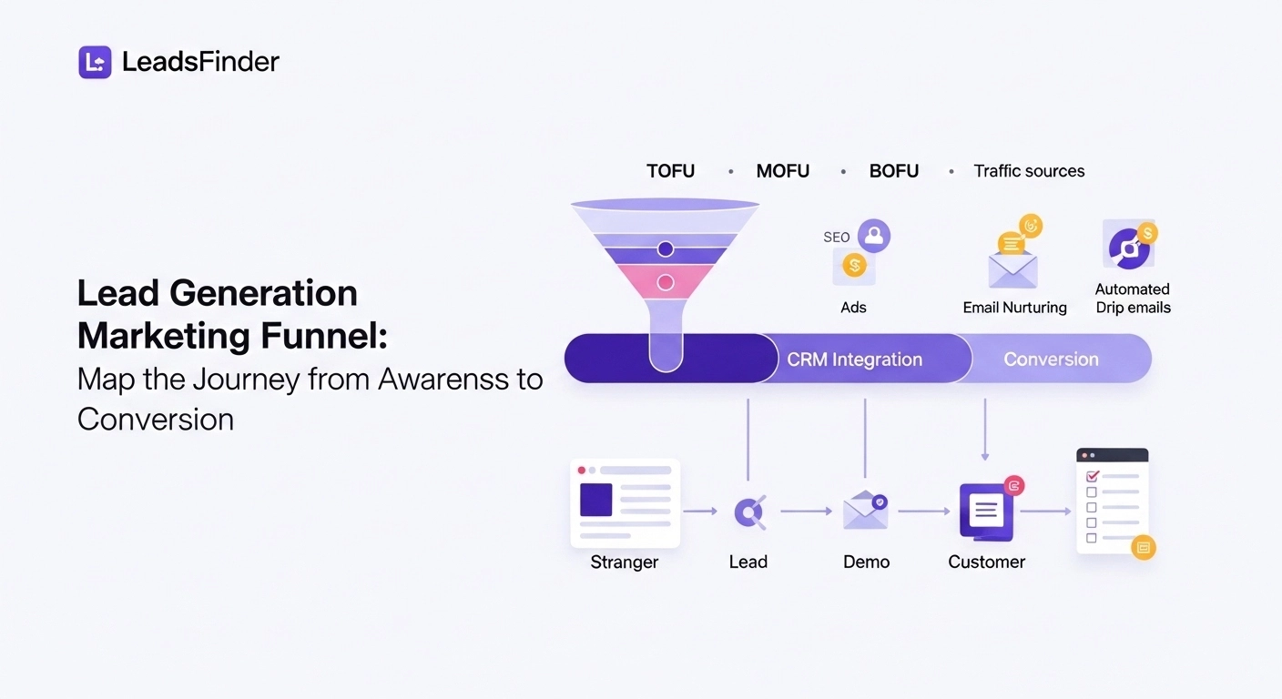 Lead Generation Marketing Funnel: Map the Journey from Awareness to Conversion